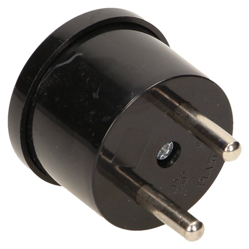 WTYCZKA KĄTOWA 2P MINI, CZARNY ORNO WTYCZKA KĄTOWA 2P MINI, CZARNY ORNO