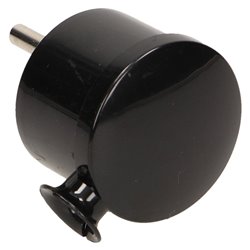 WTYCZKA KĄTOWA 2P MINI, CZARNY ORNO WTYCZKA KĄTOWA 2P MINI, CZARNY ORNO