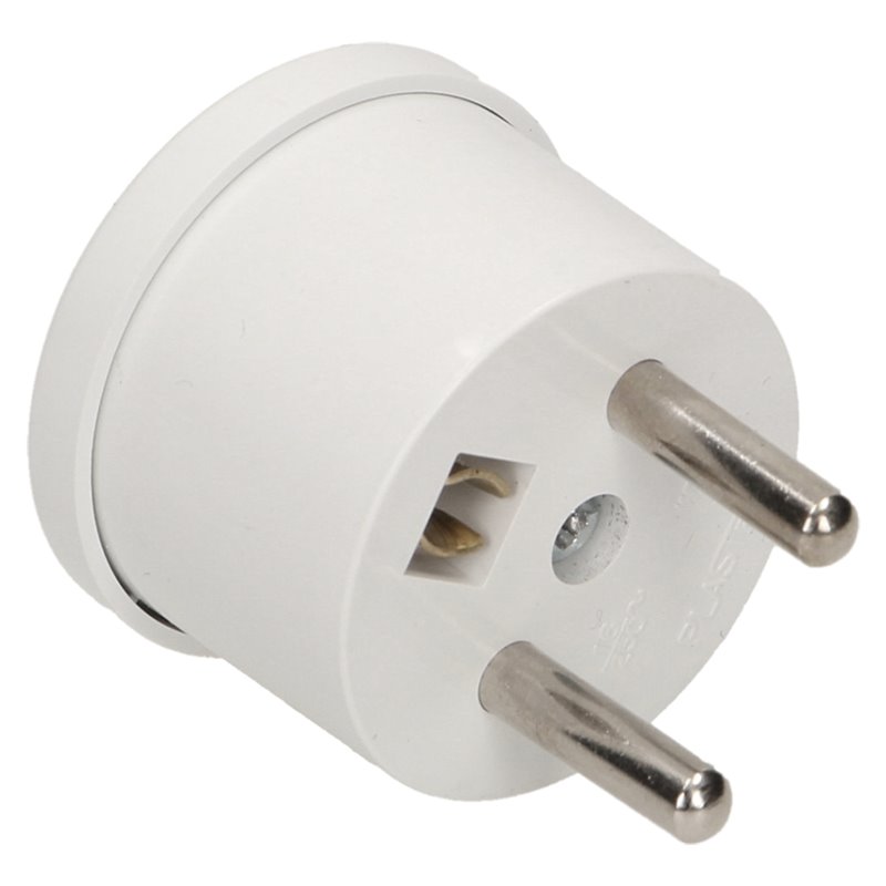 WTYCZKA KĄTOWA 2P+Z MINI, BIAŁA ORNO WTYCZKA KĄTOWA 2P+Z MINI, BIAŁA ORNO