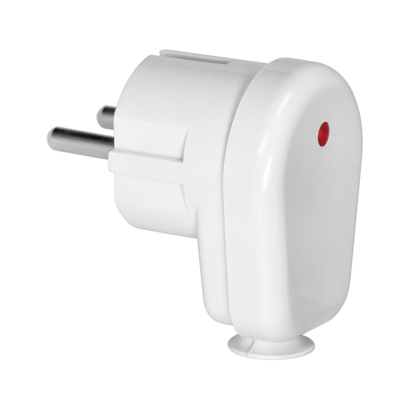 WTYCZKA KĄTOWA UNI-SCHUKO, 2P+Z, 16A ORNO WTYCZKA KĄTOWA UNI-SCHUKO, 2P+Z, 16A ORNO