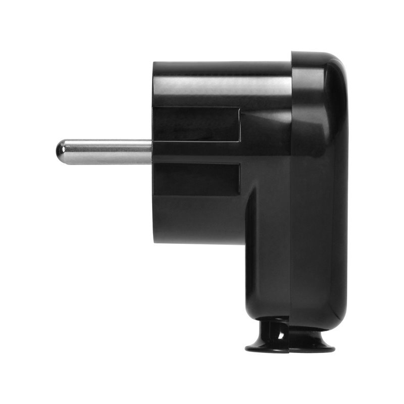 WTYCZKA KĄTOWA UNI-SCHUKO, 2P+Z , 16A, CZARNA ORNO WTYCZKA KĄTOWA UNI-SCHUKO, 2P+Z , 16A, CZARNA ORNO