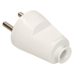 WTYCZKA PROSTA 2P+Z, BIAŁA ORNO WTYCZKA PROSTA 2P+Z, BIAŁA ORNO