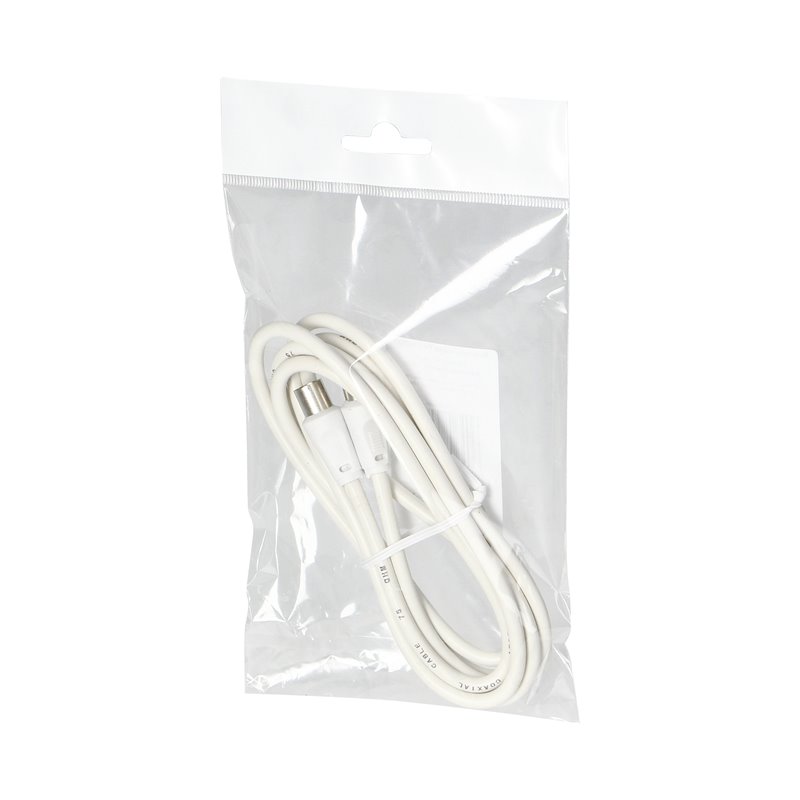 KABEL TV - VIDEO BIAŁY 1,8M ORNO KABEL TV - VIDEO BIAŁY 1,8M ORNO