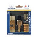 GERDA EXXO SMART M Z 61/61 WKŁADKA MODUŁOWA Z ZĘBATKĄ I BEZP. SPRZĘGŁEM, NIKIEL SATYNA GERDA EXXO SMART M Z 61/61 WKŁADKA MODUŁOWA Z ZĘBATKĄ I BEZP. SPRZĘGŁEM, NIKIEL SATYNA