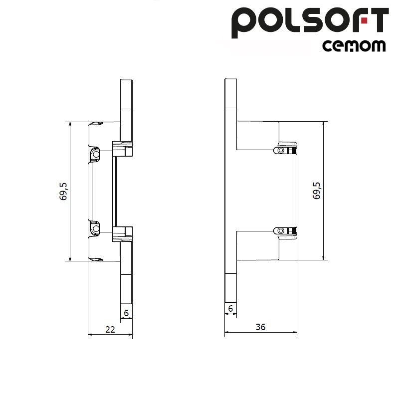 ZAWIAS POLSOFT CEMOM ESTETIC 80 CHROM BŁYSZCZĄCY ZAWIAS POLSOFT CEMOM ESTETIC 80 CHROM BŁYSZCZĄCY