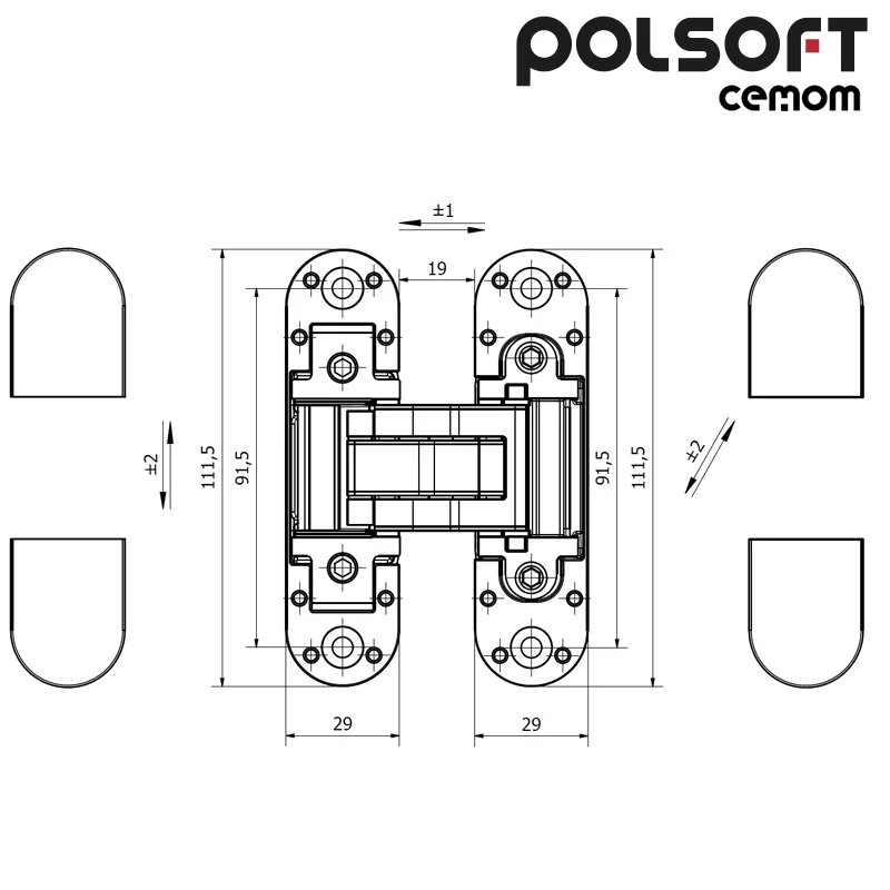 ZAWIAS POLSOFT CEMOM ESTETIC 80/A CHROM BŁYSZCZĄCY ZAWIAS POLSOFT CEMOM ESTETIC 80/A CHROM BŁYSZCZĄCY