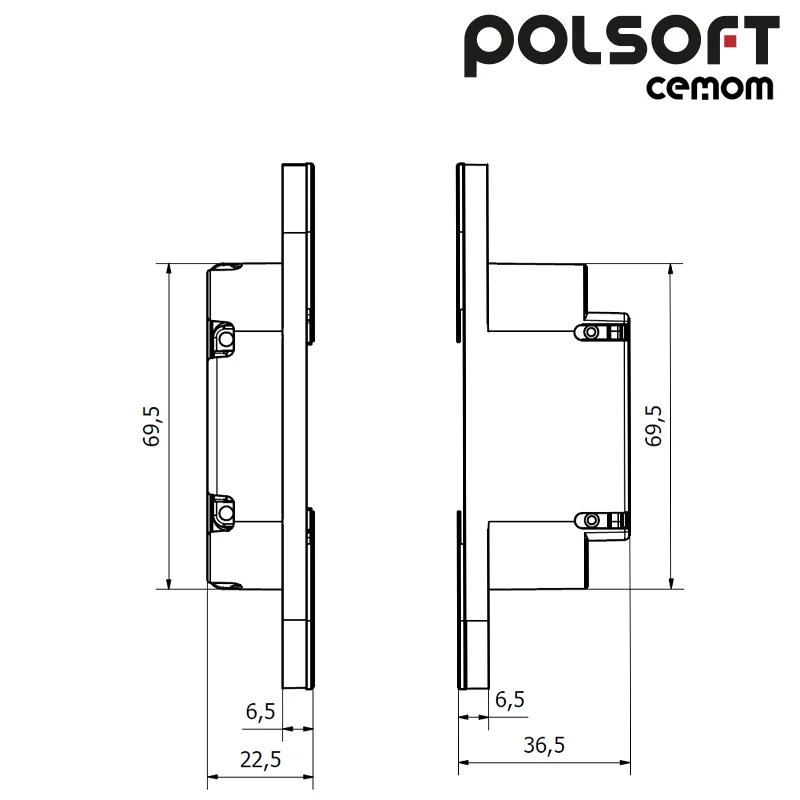 ZAWIAS POLSOFT CEMOM ESTETIC 80/A CHROM BŁYSZCZĄCY ZAWIAS POLSOFT CEMOM ESTETIC 80/A CHROM BŁYSZCZĄCY