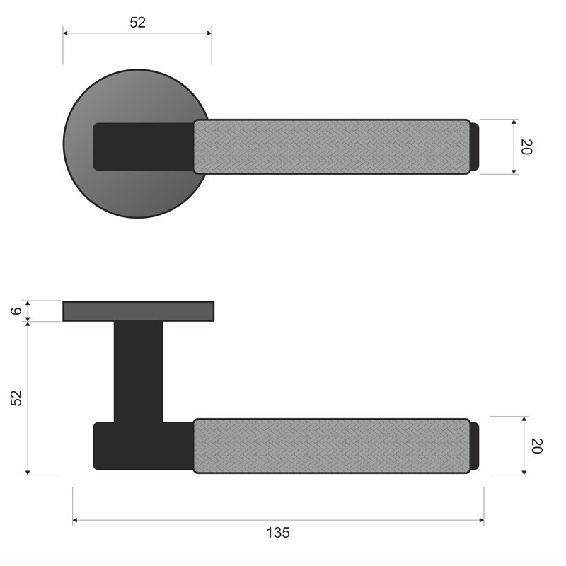 KLAMKA INFINITY NA ROZECIE OKRĄGŁEJ TESS CHROM MAT KLAMKA INFINITY NA ROZECIE OKRĄGŁEJ TESS CHROM MAT