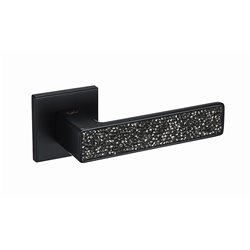 KLAMKA INFINITY NA ROZECIE KWADRATOWEJ 6MM CONCEPT FIT ZNAL BLCAK / GLAMOUR CZARNA / GLAMOUR KLAMKA INFINITY NA ROZECIE KWADRATOWEJ 6MM CONCEPT FIT ZNAL BLCAK / GLAMOUR CZARNA / GLAMOUR