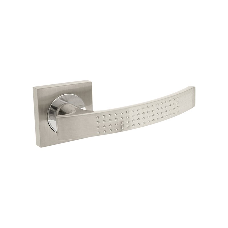 KLAMKA ALUBRASS ASTRO ROZETA KWADRATOWA NIKIEL CHROM KLAMKA ALUBRASS ASTRO ROZETA KWADRATOWA NIKIEL CHROM