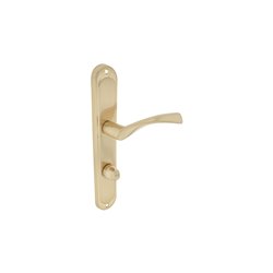 KLAMKA ALUBRASS DAJANA 72 WC MOSIĄDZ SATYNA