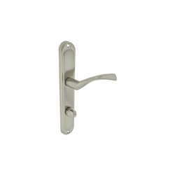 KLAMKA ALUBRASS DAJANA 90 WC NIKIEL SATYNA