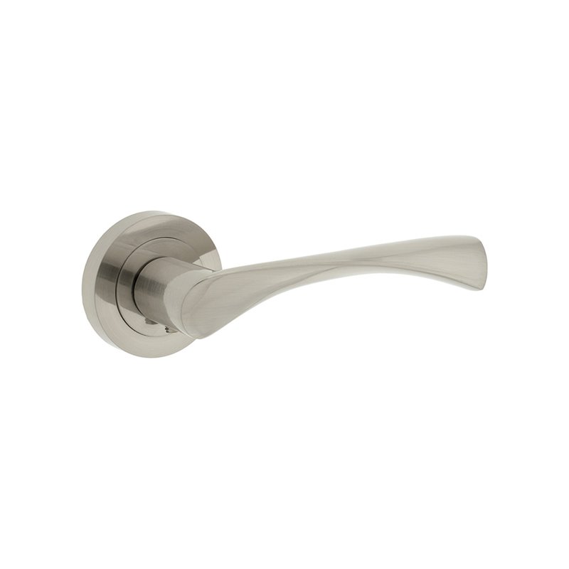 KLAMKA ALUBRASS DAJANA ROZETA OKRĄGŁA NIKIEL SATYNA KLAMKA ALUBRASS DAJANA ROZETA OKRĄGŁA NIKIEL SATYNA