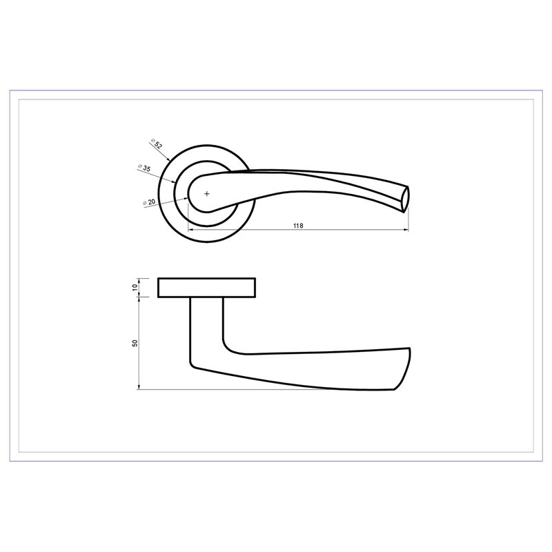 KLAMKA ALUBRASS DAJANA ROZETA OKRĄGŁA NIKIEL SATYNA KLAMKA ALUBRASS DAJANA ROZETA OKRĄGŁA NIKIEL SATYNA