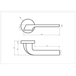 KLAMKA ALUBRASS FABIA ROZETA OKRĄGŁA PATYNA MAT BLITZ KLAMKA ALUBRASS FABIA ROZETA OKRĄGŁA PATYNA MAT BLITZ