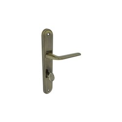 KLAMKA ALUBRASS FOCUS 90 WC PATYNA