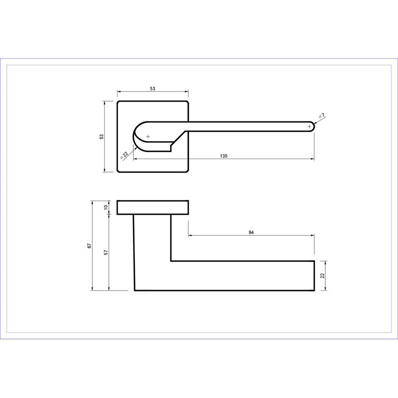 KLAMKA ALUBRASS GOLIAT ROZETA KWADRAT CZARNA BLITZ KLAMKA ALUBRASS GOLIAT ROZETA KWADRAT CZARNA BLITZ