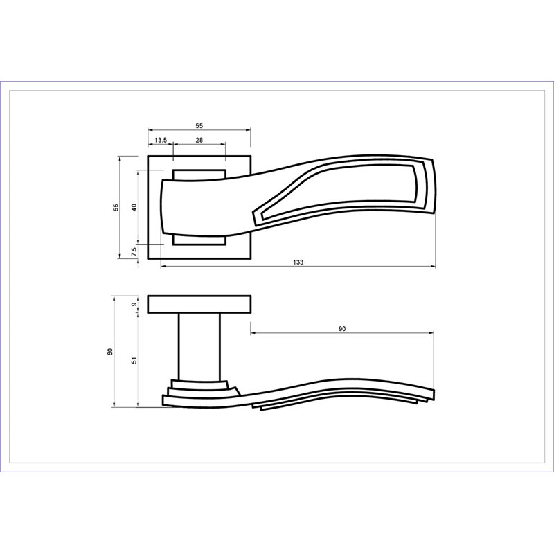 KLAMKA ALUBRASS GRETA ROZETA KWADRATOWA PATYNA MAT BLITZ KLAMKA ALUBRASS GRETA ROZETA KWADRATOWA PATYNA MAT BLITZ