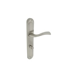 KLAMKA ALUBRASS IGA 72 WC NIKIEL SATYNA