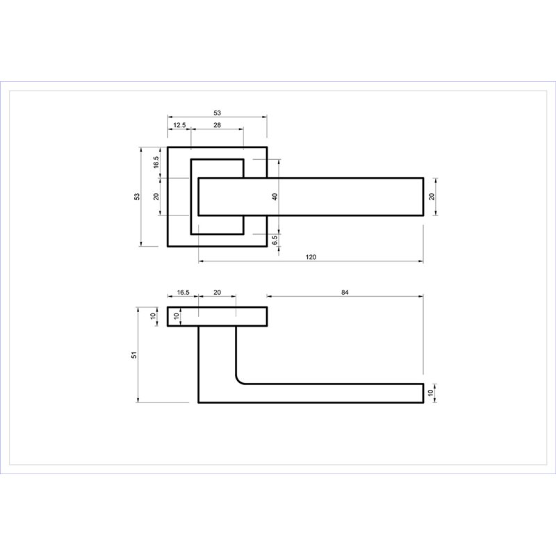 KLAMKA ALUBRASS KABO ROZETA KWADRATOWA PATYNA MAT KLAMKA ALUBRASS KABO ROZETA KWADRATOWA PATYNA MAT
