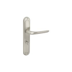 KLAMKA ALUBRASS KRIS 90 WC NIKIEL SATYNA