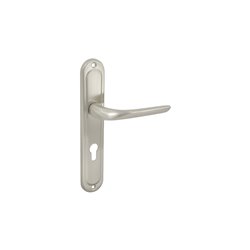 KLAMKA ALUBRASS KRIS 92 WKŁAD NIKIEL SATYNA