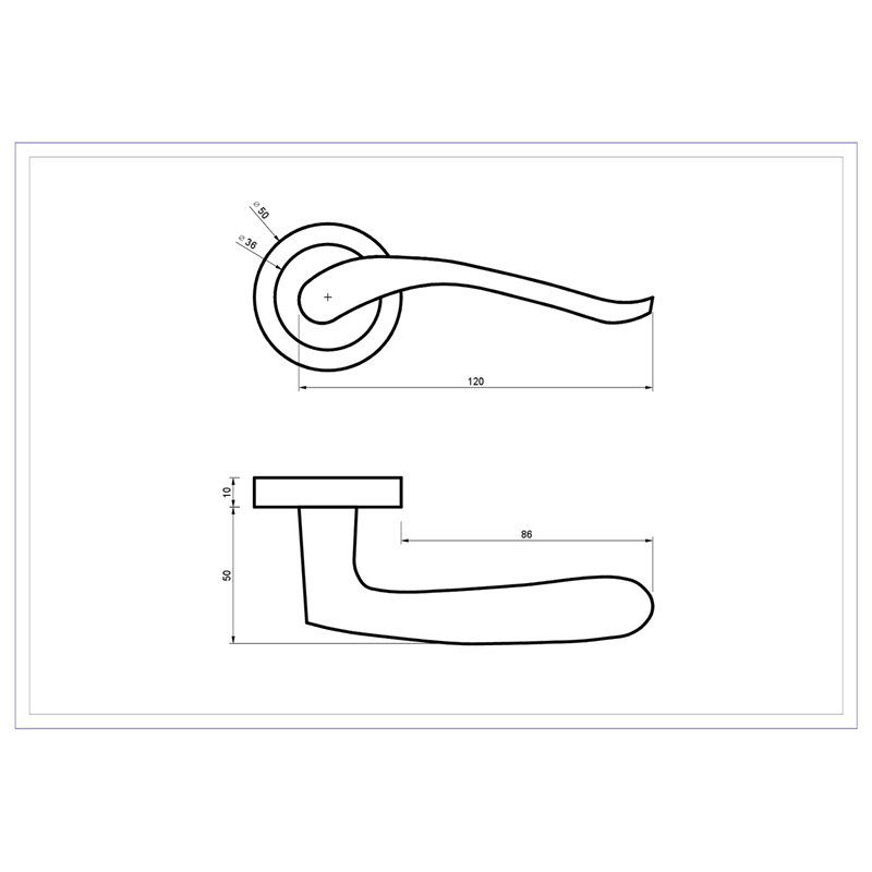 KLAMKA ALUBRASS NATALI ROZETA OKRĄGŁA PATYNA KLAMKA ALUBRASS NATALI ROZETA OKRĄGŁA PATYNA