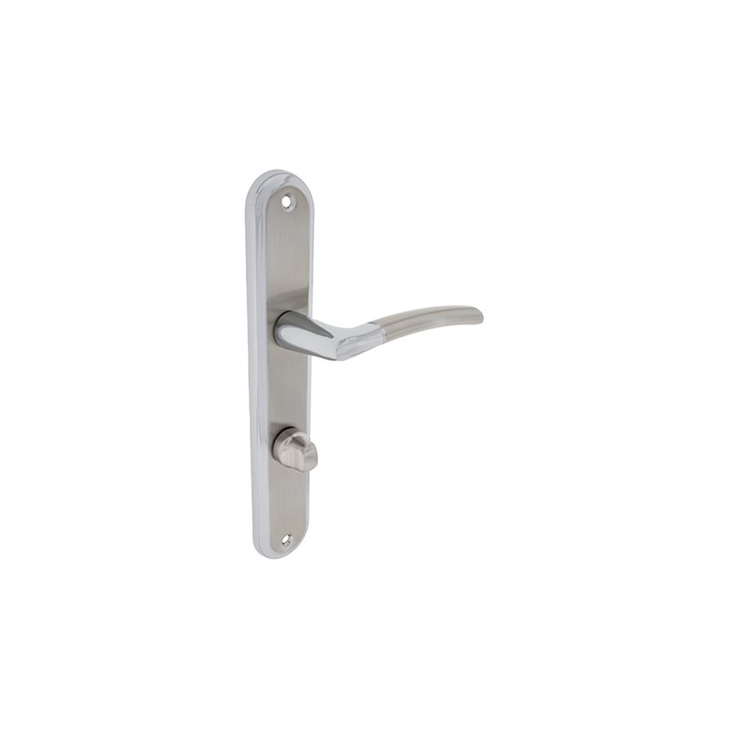 KLAMKA ALUBRASS PORTO 90 WC NIKIEL CHROM KLAMKA ALUBRASS PORTO 90 WC NIKIEL CHROM