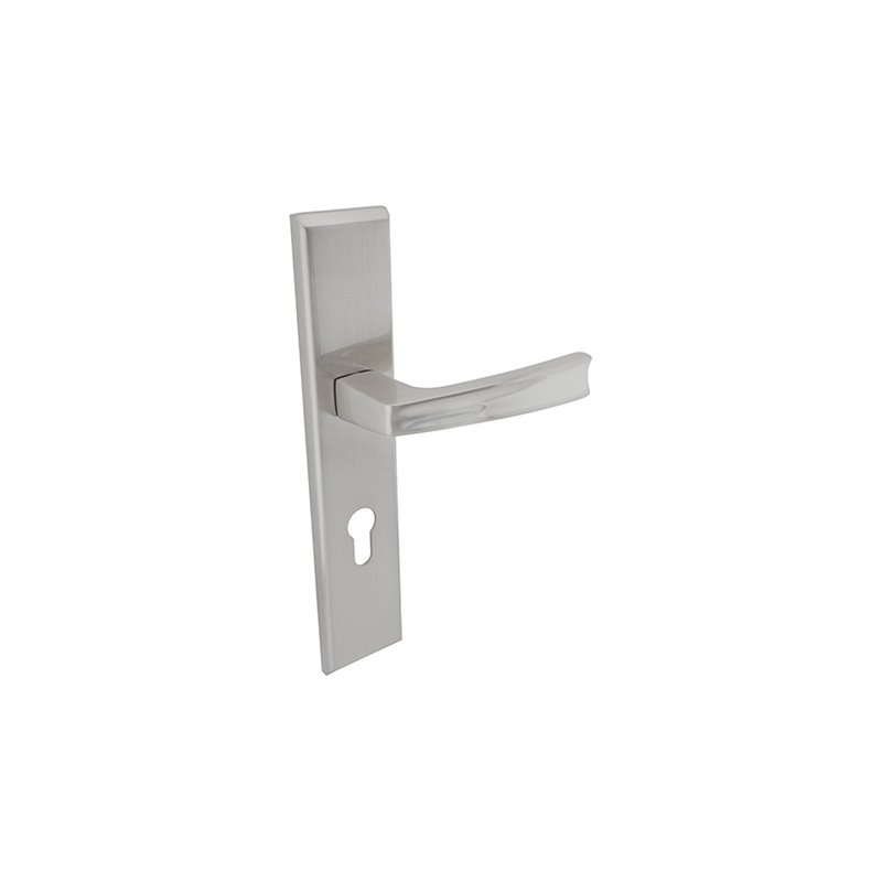 KLAMKA ALUBRASS QUEEN 72 PZ NIKIEL SATYNA PRAWA KLAMKA ALUBRASS QUEEN 72 PZ NIKIEL SATYNA PRAWA