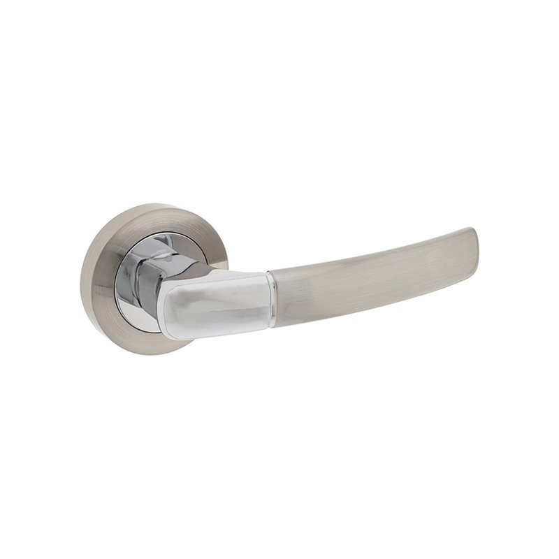 KLAMKA ALUBRASS RODOS ROZETA OKRĄGŁA NIKIEL CHROM KLAMKA ALUBRASS RODOS ROZETA OKRĄGŁA NIKIEL CHROM