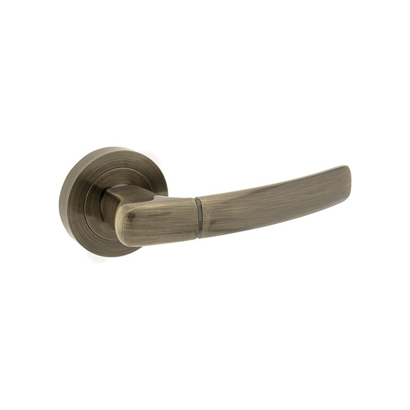 KLAMKA ALUBRASS RODOS ROZETA OKRĄGŁA PATYNA KLAMKA ALUBRASS RODOS ROZETA OKRĄGŁA PATYNA