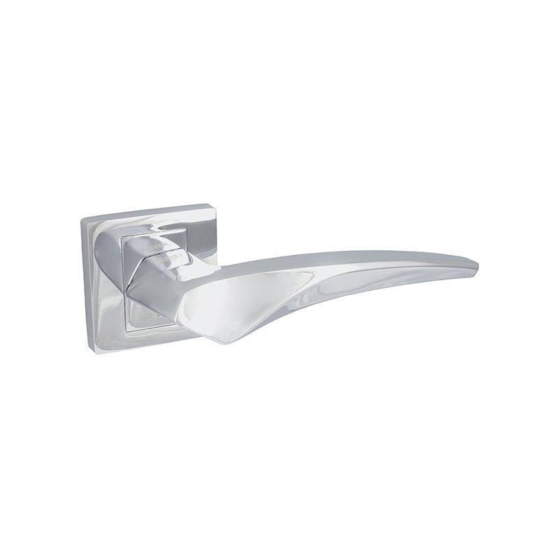 KLAMKA ALUBRASS SUMATRA ROZETA KWADRATOWA CHROM BLITZ KLAMKA ALUBRASS SUMATRA ROZETA KWADRATOWA CHROM BLITZ