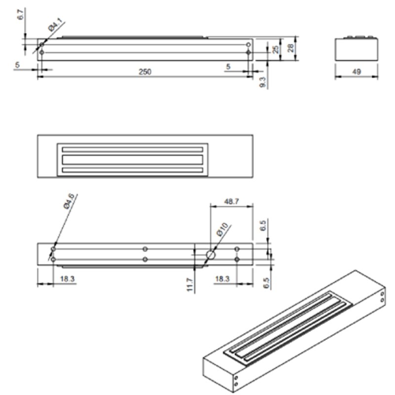 ZWORA ZEWNĘTRZNA DO FURTEK HARTTE MSS280S, 280KG Z SYGNALIZACJĄ LED ZWORA ZEWNĘTRZNA DO FURTEK HARTTE MSS280S, 280KG Z SYGNALIZACJĄ LED
