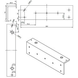 MG500ZL ELEMENT MONTAŻOWY ZL DO ZWORY HARTTE MG500SR MG500ZL ELEMENT MONTAŻOWY ZL DO ZWORY HARTTE MG500SR