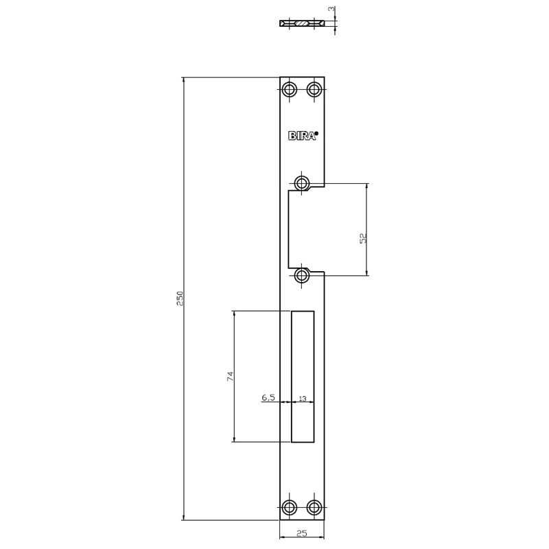 PŁASKOWNIK DŁUGI HARTTE OK-P4 250X25X3MM., LEWY/PRAWY, OCYNK PŁASKOWNIK DŁUGI HARTTE OK-P4 250X25X3MM., LEWY/PRAWY, OCYNK