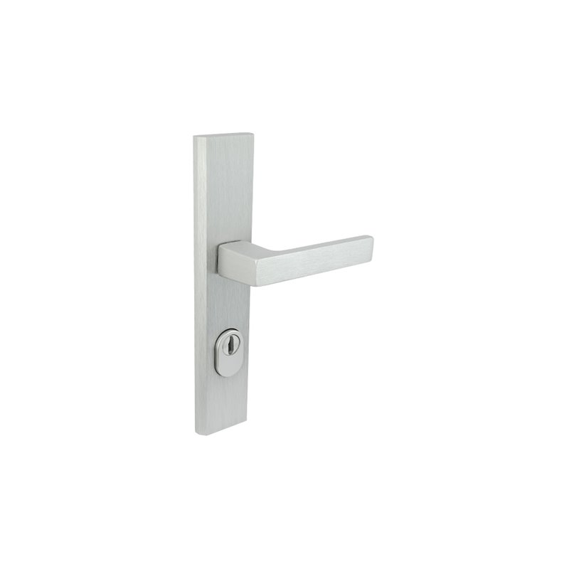 KLAMKA ALUBRASS THEO Z ZABEZPIECZENIEM 72 WKŁAD F9 - TYTAN 3 KLASA KLAMKA ALUBRASS THEO Z ZABEZPIECZENIEM 72 WKŁAD F9 - TYTAN 3 KLASA