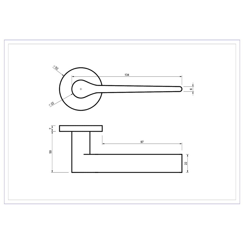 KLAMKA ALUBRASS VITTORIA SLIM ROZETA OKRĄGŁA CHROM MAT KLAMKA ALUBRASS VITTORIA SLIM ROZETA OKRĄGŁA CHROM MAT