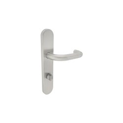 KLAMKA ALUBRASS ZENIT 90 WC STAL NIERDZEWNA