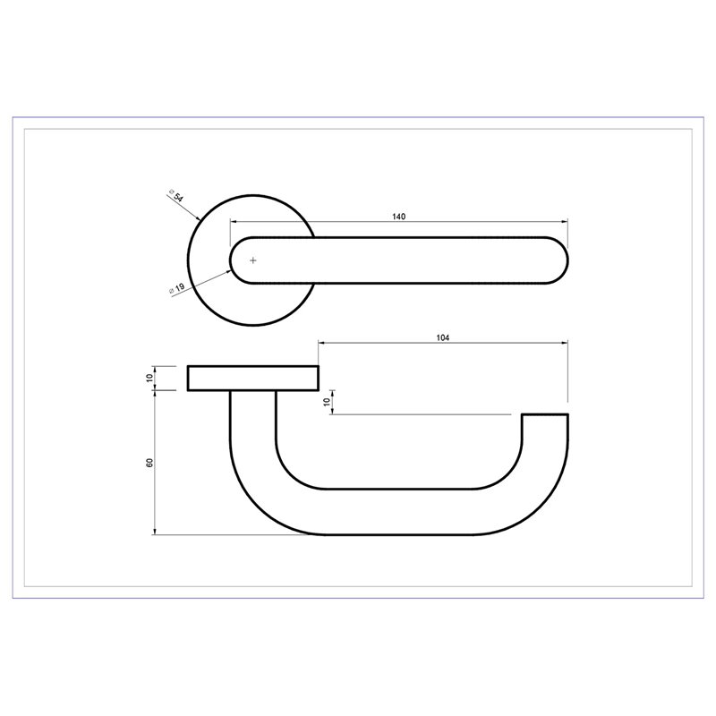 KLAMKA ALUBRASS ZENIT ROZETA OKRĄGŁA CZARNY KLAMKA ALUBRASS ZENIT ROZETA OKRĄGŁA CZARNY