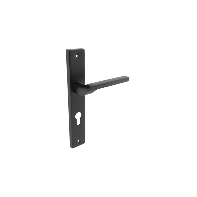 KLAMKA ALUBRASS ZOYA 72 PZ CZARNA KLAMKA ALUBRASS ZOYA 72 PZ CZARNA