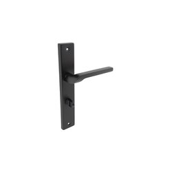 KLAMKA ALUBRASS ZOYA 72 WC CZARNA