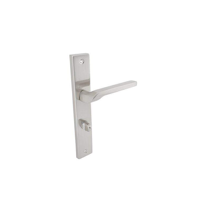 KLAMKA ALUBRASS ZOYA 72 WC NIKIEL SATYNA KLAMKA ALUBRASS ZOYA 72 WC NIKIEL SATYNA