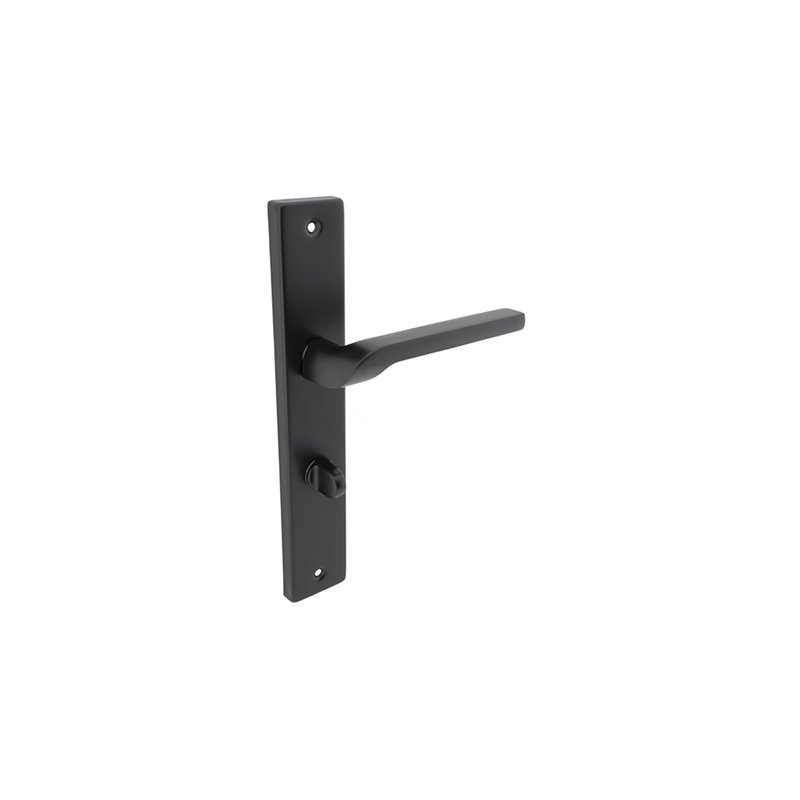 KLAMKA ALUBRASS ZOYA 90 WC CZARNA KLAMKA ALUBRASS ZOYA 90 WC CZARNA