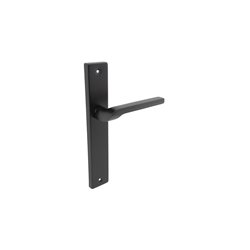 KLAMKA ALUBRASS ZOYA BEZ PRZEBICIA CZARNA