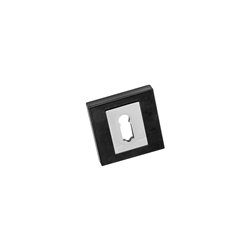 SZYLD ALUBRASS I NA KLUCZ CZARNY CHROM