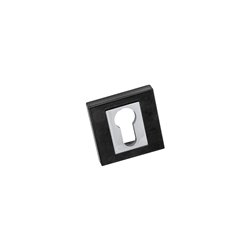 SZYLD ALUBRASS I NA WKŁAD CZARNY CHROM