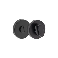 SZYLD ALUBRASS NA WC CZARNY