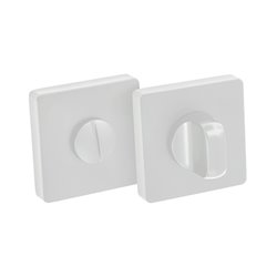 SZYLD ALUBRASS R NA WC BIAŁY BLITZ