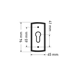 SZYLD ALUBRASS ZEWNĘTRZNY NA WKŁAD NIKIEL CHROM (BRAVO / HECTOR) SZYLD ALUBRASS ZEWNĘTRZNY NA WKŁAD NIKIEL CHROM (BRAVO / HECTOR)