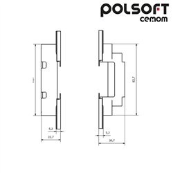 ZAWIAS POLSOFT CEMOM ESTETIC 4001/A NIKIEL SATYNA SATYNA ZAWIAS POLSOFT CEMOM ESTETIC 4001/A NIKIEL SATYNA SATYNA